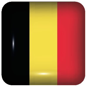 Flagge von Belgien