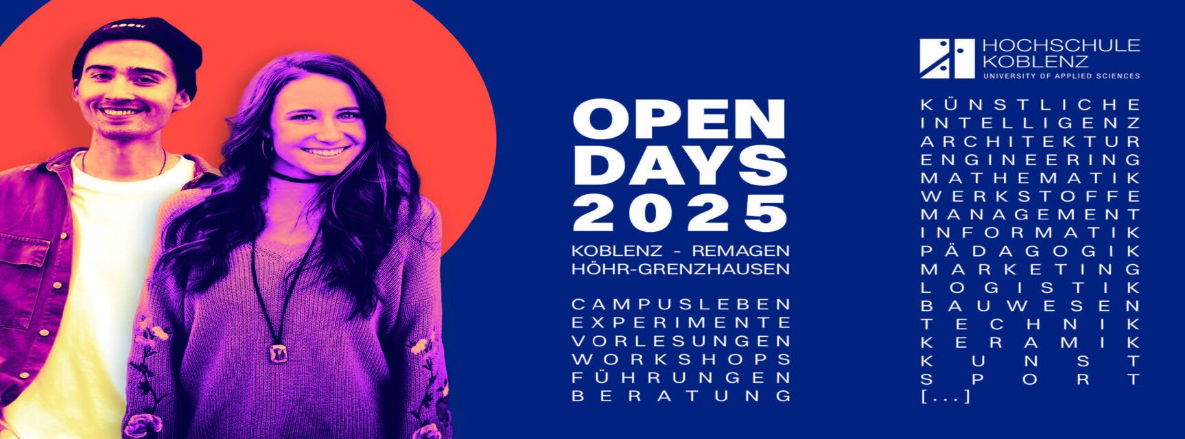 Grafik zu den Open Days 2025