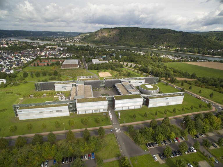 Der Campus Remagen aus der Vogelperspektive.