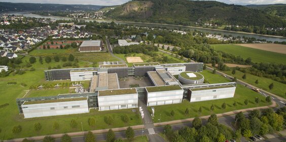 Der Campus Remagen aus der Vogelperspektive.