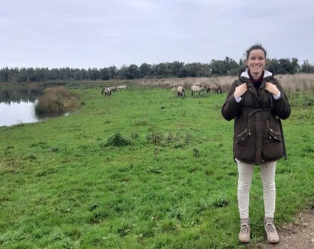 Sophie in Wageningen, Netherlands