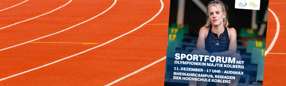 Veranstaltungshinweis Sportforum des Studiengangs Sportmanagement