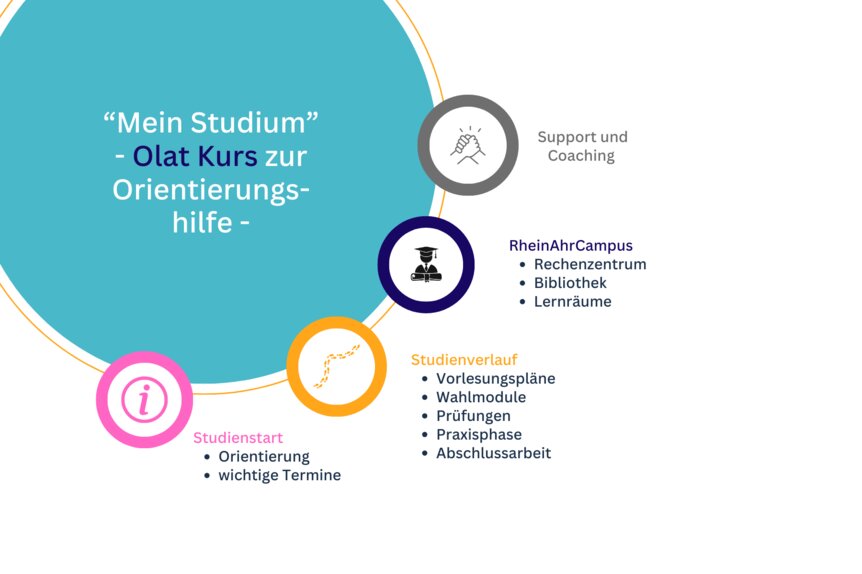 Grafik zum OLAT Kurs "Mein Studium"