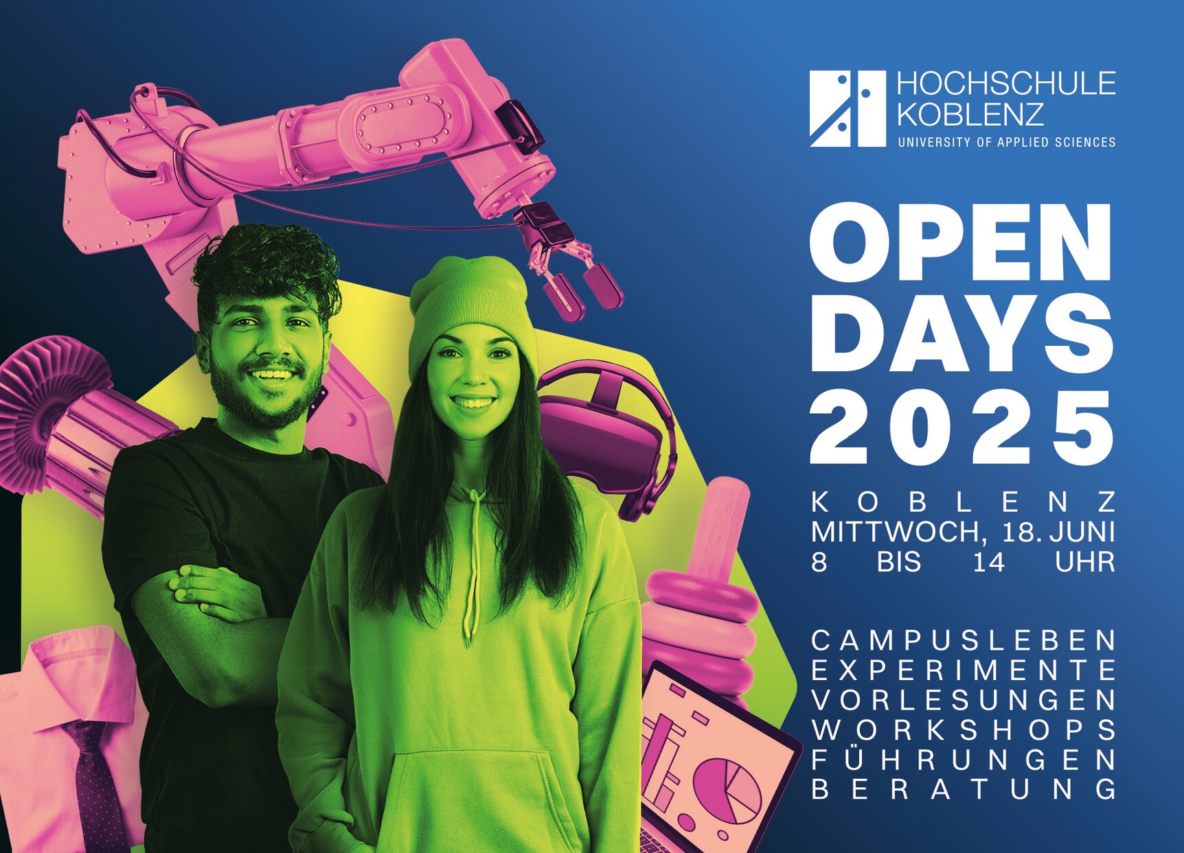 Zur Seite des Open Day in Koblenz