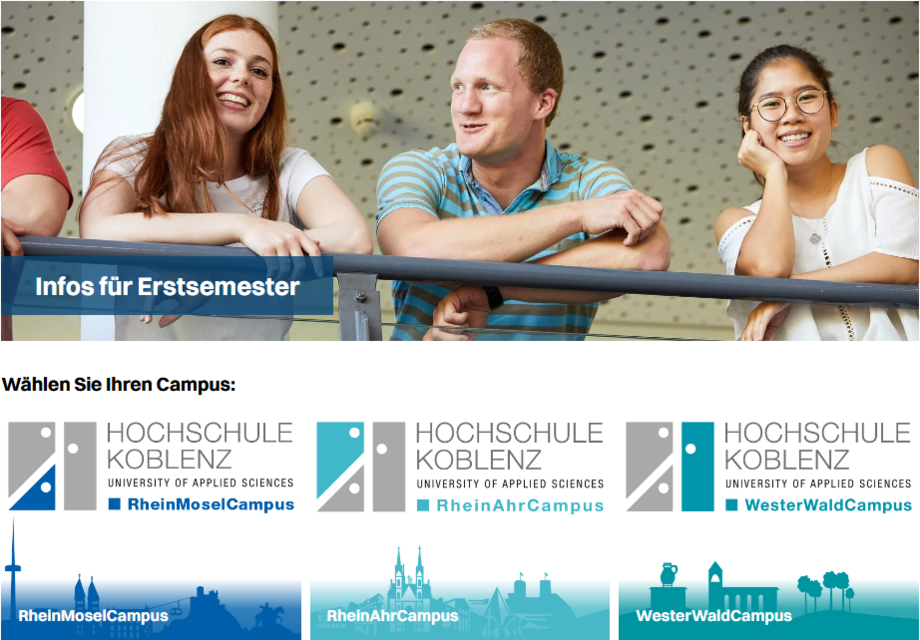 Zur Seite Infos für Erstsemester