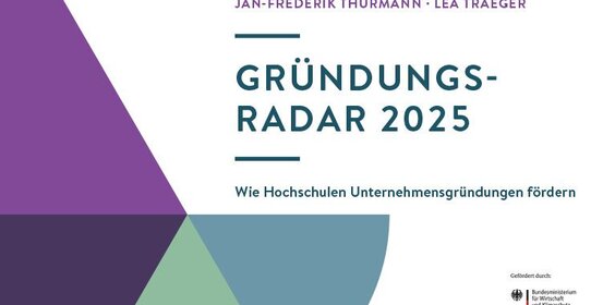 Grafik des Berichts zum Gründungsradar