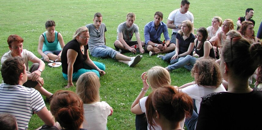 Group picture BBQ Rheinauen