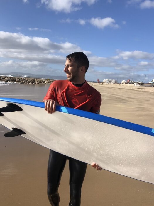 Robin in Lisbon, Portugal