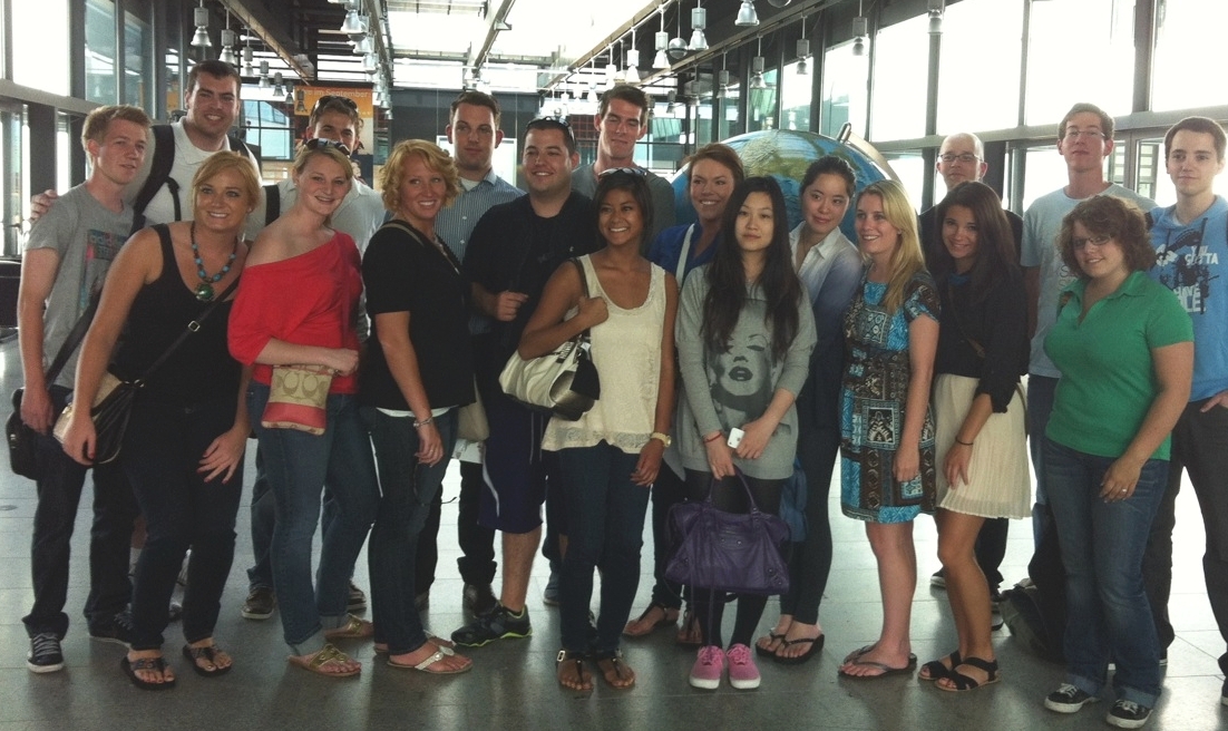 Group Picture Excursion Deutsche Welle Bonn