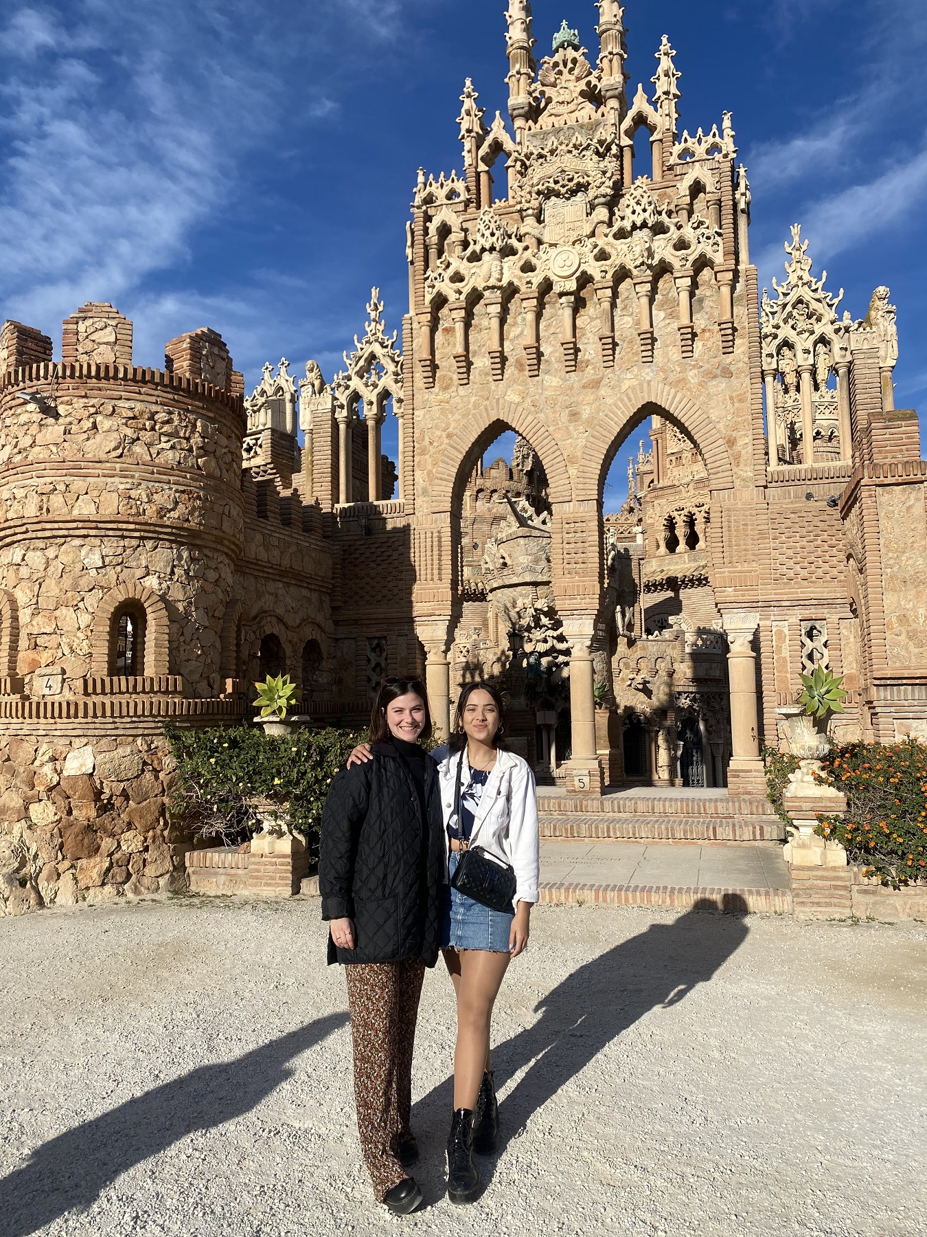 Castillo Colomares in Benalmádena, Provinz Málaga